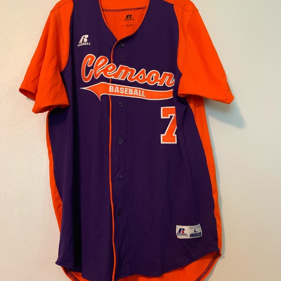 clemson baseball jersey